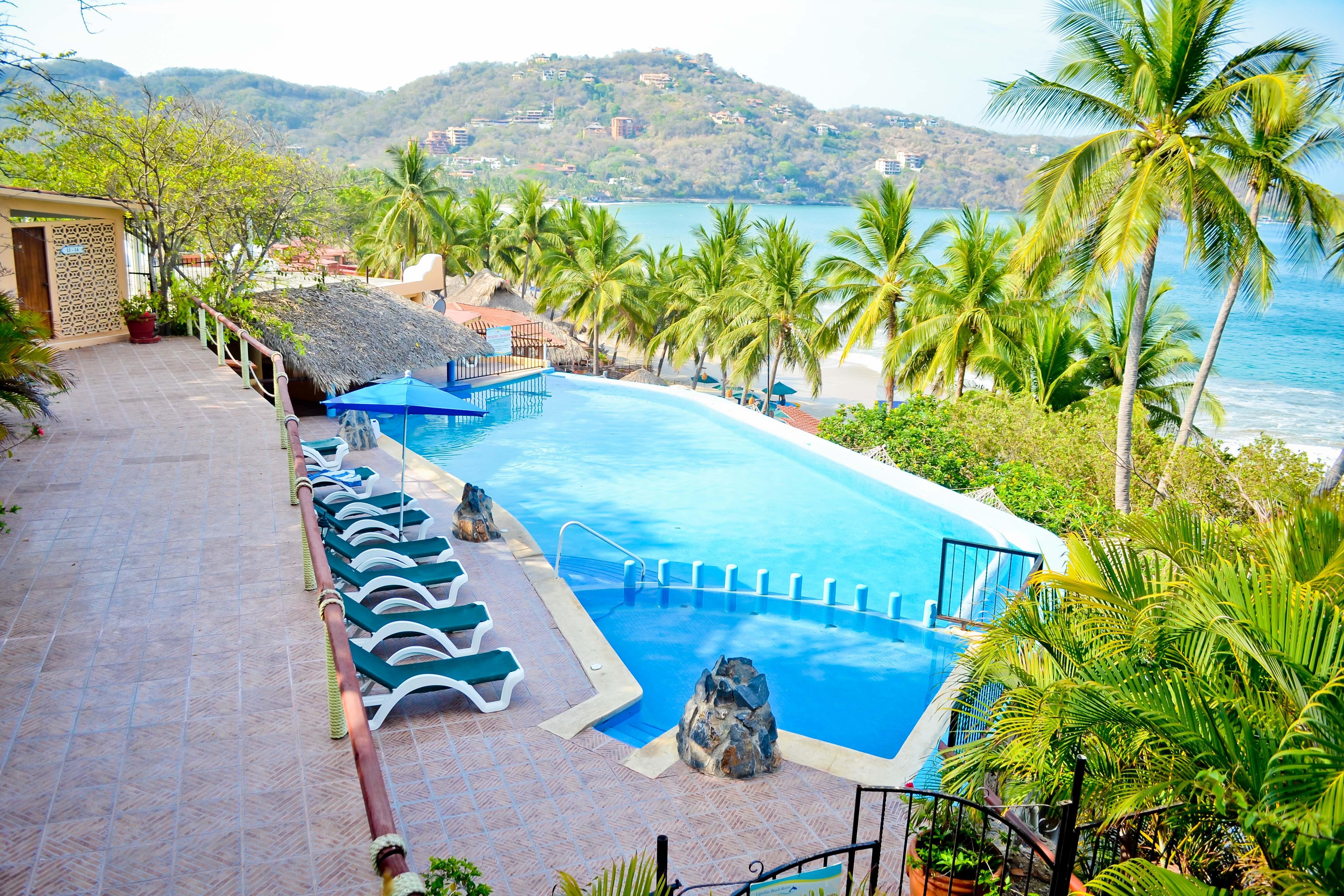 Hotel Catalina Beach Resort Zihuatanejo Kültér fotó